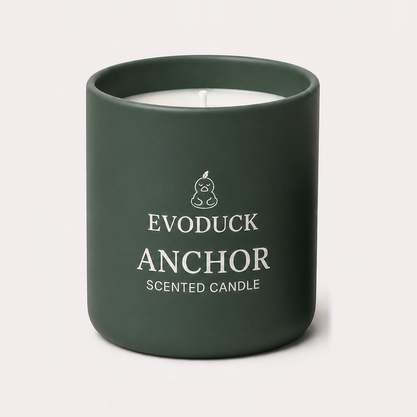 EVODUCK ANCHOR Scented Candle, AI Product Visual